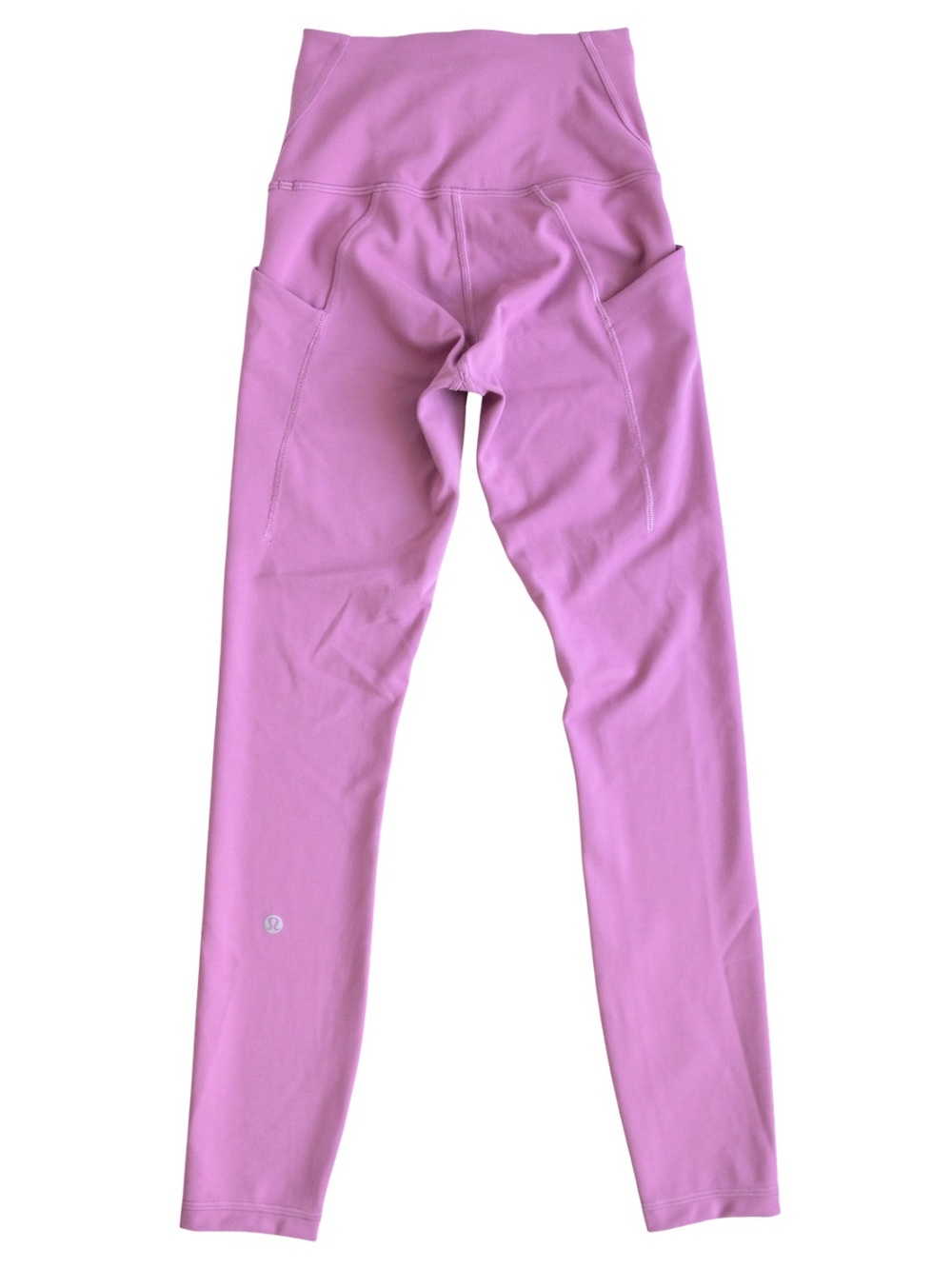 Lululemon Wunder Train Velvet Dust High-Rise Tight with Pockets 25" size 2 EUC
